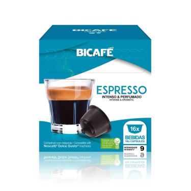 Imagem de Kit 16 caps Dolce Gusto Café Espresso Cápsula Bicafé