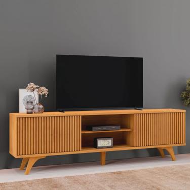 Imagem de Rack para Tv até 75 Polegadas 2 Portas de Correr 218cm Gaia