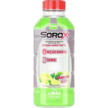 Imagem de Bebida Hidratante Limao Zero Acucares Sorox 550ml