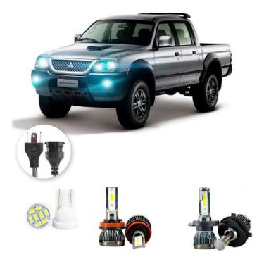 Imagem de Lampada Led Y3 22000lm Mitsubishi L200 1986-2003 H4 H11 - LUXLED y3, B