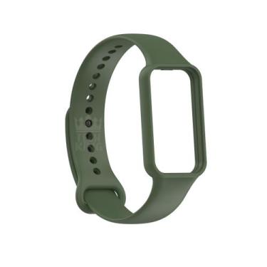 Imagem de Pulseira de Silicone Confortavel Para Amazfit Band 7 - Novo - TechKing