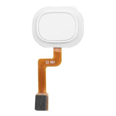 Imagem de BESJMYT Para Samsung Galaxy A21s Botão Liga/Desliga Branco e Sensor de Impressão Digital Cabo Flexível Substituição Cabo Flexível Liga/Desliga Botão de Controle Conector Peças de Reparo A217M/DS
