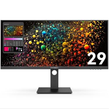 Imagem de INNOCN Monitor Ultrawide De 29" 100Hz 21:9 Ips Wfhd 2560 X 1080P 99% Srgb Hdmi Para Computador Usb Tipo C 65W Para Laptop, Monitor Externo Com Altura/Pivô Ajustável, Produtividade, Montagem Em Pared