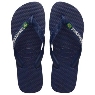 Imagem de Chinelo Dedo Unissex Casual Clássico Borracha Havaianas Brasil FC
