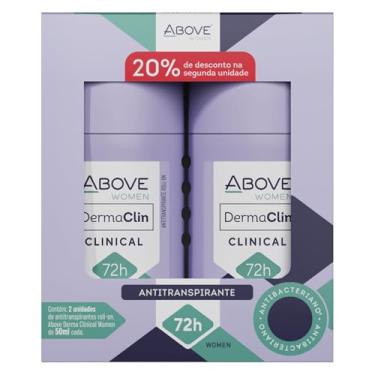 Imagem de Above - Pack Duo Desodorante Roll On Above 50Ml Women Dermaclinical
