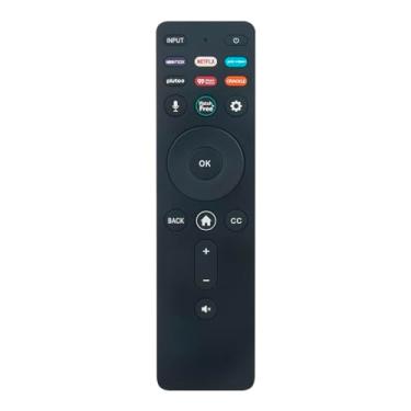 Imagem de Allimity Controle remoto de voz de substituição XRT260 compatível com todas as Smart TV Vizio 4K com botões para HBOmax Netflix Prime-Video Pluto-TV iHeart-Radio Crackle sem relógio, para TV V-Series