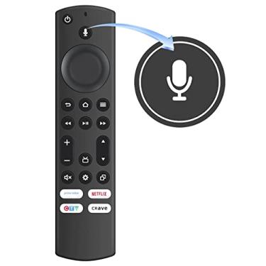 Imagem de PERFASCIN Controle remoto de substituição CT-RC1CA-21 para Toshiba TV 32LF221U21 43LF621U21 TF50A810U21 TF43A810U21 55LF621C21 43LF621C21 com controle de voz