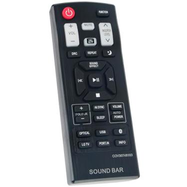 Imagem de Beyution COV30748163 Controle remoto de substituição compatível com LG SoundBar S35A1-W LAS350B LAS355B LAC450B COV30748163
