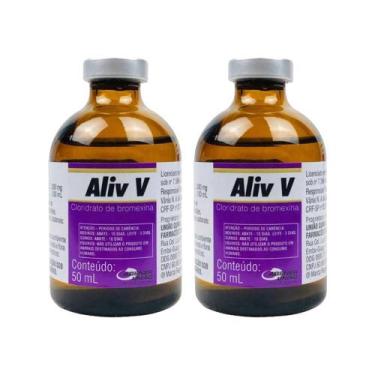 Imagem de Kit 2 Aliv V Agener União - 50 Ml Expectorante Mucolítico