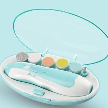 Imagem de Cortador Aparador de Unha Bebê Criança Elétrico com 6 Refis - Viana, A