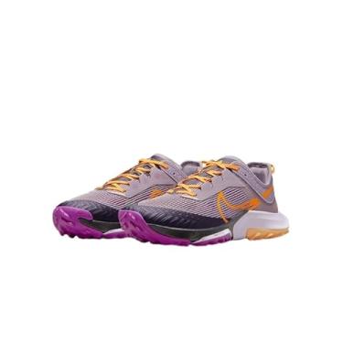 Imagem de Nike T nis de corrida feminino Air Zoom Terra Kiger 8 Dh0654, Fum roxo/preto/creme p ssego/laranja total, 6