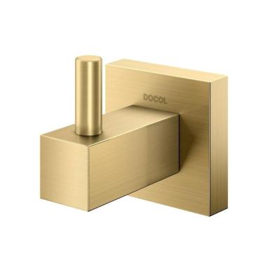 Imagem de Cabide Square Ouro Escovado Docol
