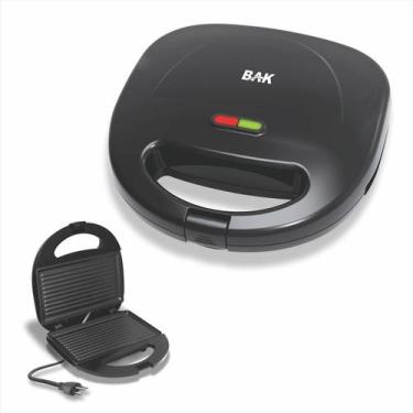 Imagem de Torradeira sanduicheira eletrica mini grill 750w 220v - BAK