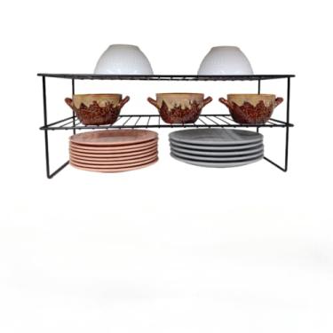 Imagem de Rack 50cm Organizador Objeto Armario Cozinha(Branco)