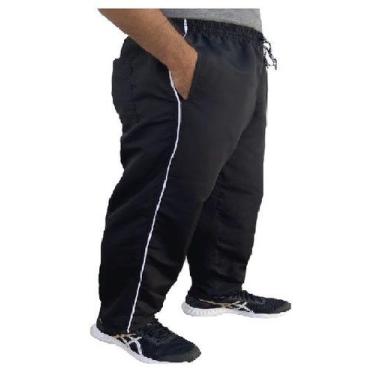 Imagem de Calça Masculina Fitness Em Tactel 03 Bolsos - C&C, Preto, G