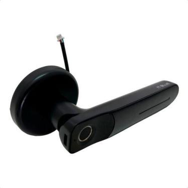 Imagem de Fechadura Eletrônica Tranca Digital Trava Biométrica par de Maçaneta S