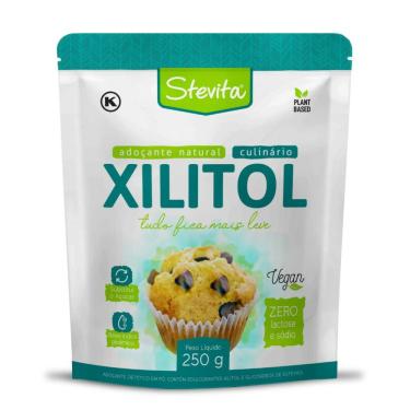 Imagem de Adoçante Natural Stevita Xilitol Culinário 250g