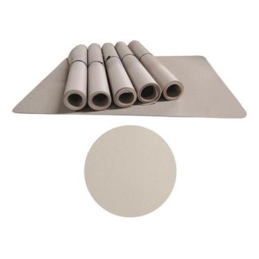 Imagem de Jogo americano liso retangular 6 peças jgam haüskraft - HAUSKRAFT, BEG