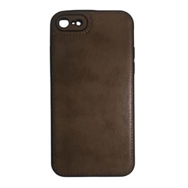 Imagem de Capa Capinha Protetora Couro Pu Luxo Compatível iPhone SE 2022 2020 / Iphone 7 / Iphone 8