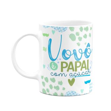 Imagem de Caneca de Avós - Vovô é papai com açúcar - 325ml