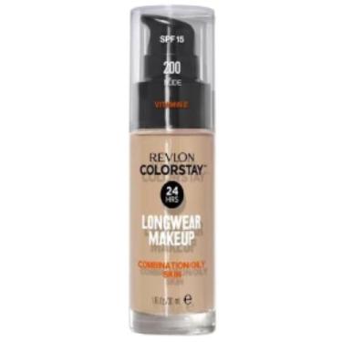 Imagem de Base Líquida Colorstay Pump Pele Oleosa Nude nº 200 30ml ' - Revlon