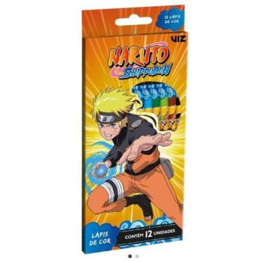 Imagem de Lápis de Cor Tris Naruto C/12 Cores