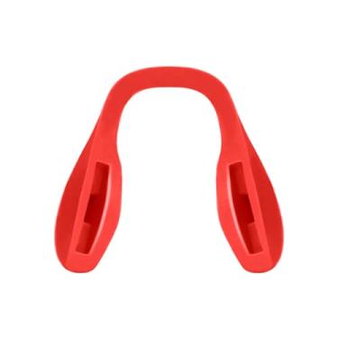 Imagem de Mryok Almofadas de nariz de substituição para óculos de sol Oakley Split Shot OO9416/Split Time/Crossrange/Crossrange R/XL - Opções, Vermelho, One Size