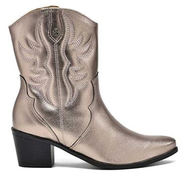 Imagem de Bota Feminina Western Metal Dakar Brown Via Marte 23-1105-01