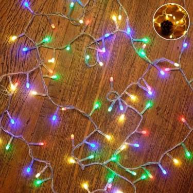 Imagem de Pisca Pisca Natal 9 Metros x 100 Lâmpadas em Led Cabo Transparente - F