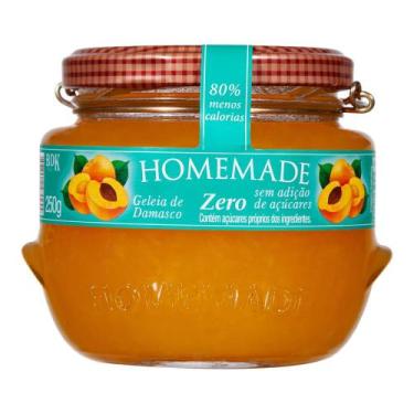 Imagem de Geleia de Damasco Zero Homemade 250g