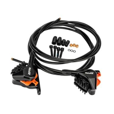 Imagem de UGPLM Pinças de freio a disco hidráulicas para bicicleta de estrada com mangueira de reparo, montagem de hardware, peça de fácil instalação, conjunto de