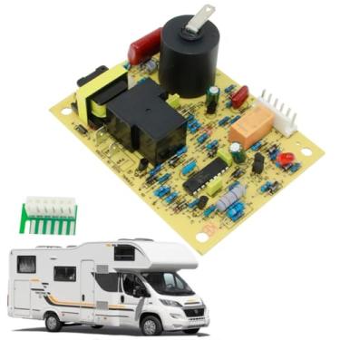 Imagem de HLUCHY Placa de circuito de controle de ignição de forno RV 31501 33488 33727 com adaptador de substituição para fornos hidro chama Atwood, placa de controle de forno hidro chama Dometic 12V com