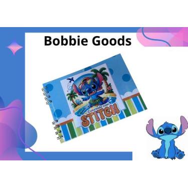 Imagem de Bobbie Goods - Livro para Colorir STICHI (Azul)
