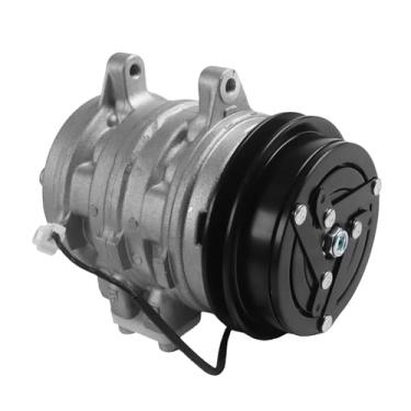 Imagem de Otobaijeni Compressor de ar condicionado T0070-87290 T007087290 para trator Kubota M4900 M5700 M6800 M8200 M9000-CAB M9000DT-CAB U35-S2 A/C com peças sobressalentes para conjunto de embreagem