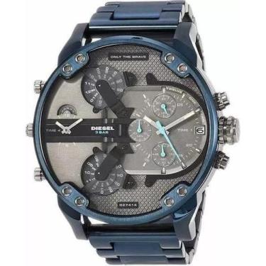 Imagem de Relógio Masculino Diesel Dz7414 Azul Mr. Daddy Completo - Majestoso Jo