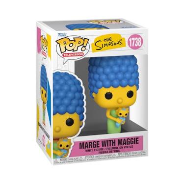 Imagem de Funko Pop! TV: Simpsons 1- Marge Simpson - The Simpsons - Boneco colecionável de vinil - ideia de presente - mercadoria oficial - brinquedos para crianças e adultos - fãs de TV - figura modelo para