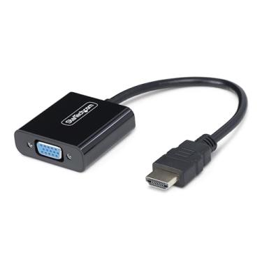 Imagem de StarTech. com Adaptador HDMI para VGA 1920 x 1080 (1080p), HDMI para monitor VGA