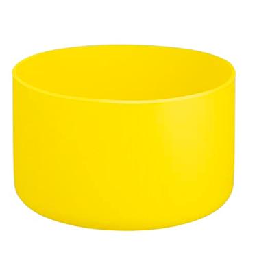Imagem de DBIW Bota para garrafa de água de boca larga padrão Hydro Flask, botas inferiores de silicone para Hydroflask 12 16 18 20 21 24 32 1,134 g, capa de proteção (girassol, serve para garrafas de 940 ml e