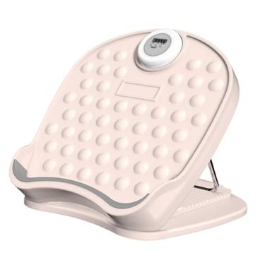 Imagem de Deevoka Prancha de alongamento de panturrilhas, prancha de equilíbrio, exercício de tornozelo, dobrável, antiderrapante, maca de panturrilhas, ajustável para, Rosa