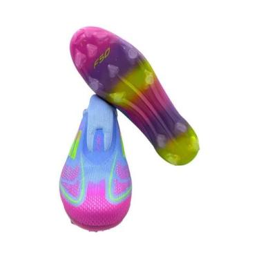 Imagem de Homens Mulheres Botas De Futebol Antiderrapantes Treinamento De Grama 