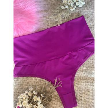 Imagem de Calcinha Cinta Modeladora Sara Cintura Alta Cos Duplo Fio duplo - D'Ma