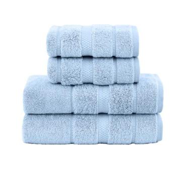 Imagem de Kit Jogo De Toalhas Buddemeyer 4 Peças Banhão e Rosto Vision Dual Air 