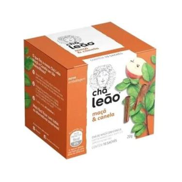 Imagem de Chá Leão Maçã e Canela com 10 Sachês - Leao