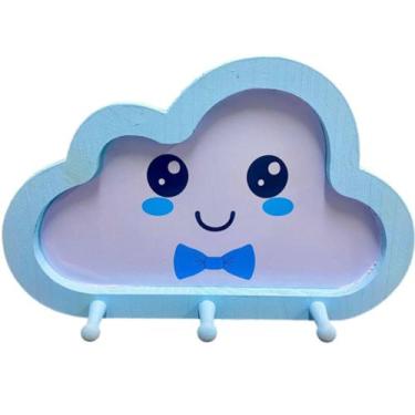 Imagem de Cabideiro Infantil Nuvem Menino - Senior, Azul