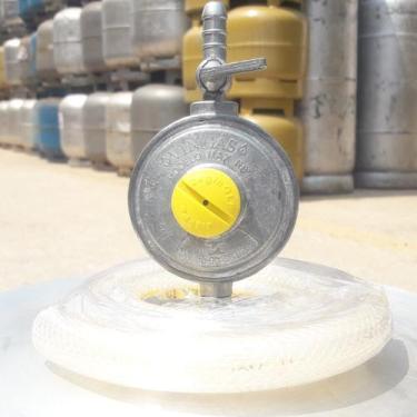 Imagem de REGULADOR REGISTRO 2kg INMETRO GÁS BOTIJÃO MANG PVC 80 CM - VINIGÁS