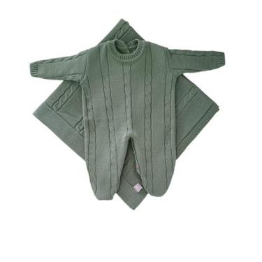 Imagem de O Início Perfeito: Saída de Maternidade Trança - Kowak Baby, Oliva