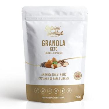 Imagem de Granola Keto Delicious Healthy 250g