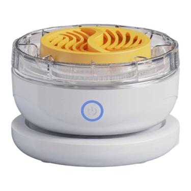 Imagem de MotiveTech Máquina de Lavar Vegetais, Limpador de Frutas, Máquina de Limpeza de Frutas, Limpador de Alimentos E Vegetais, Portátil, Sem Fio, Carregamento USB Par, Branco, Tamanho real