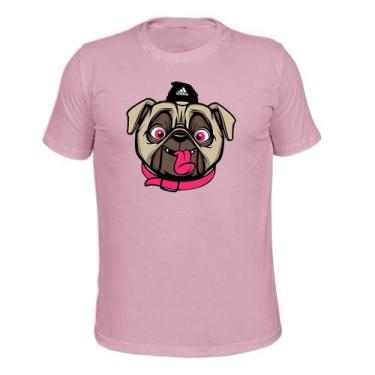 Imagem de Camiseta T-Shirt Tecido Macio Estampada Réplica - Surprass, Rosa, P