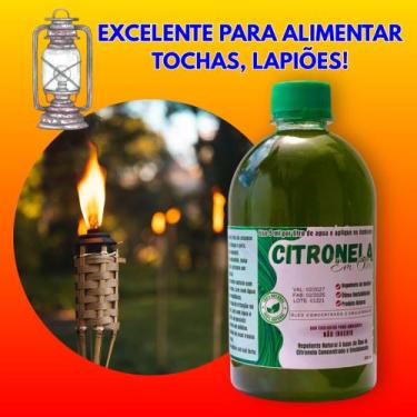 Imagem de Kit Completo Óleo de Citronela 500ml + mini Lamparina de Brinde - Cont